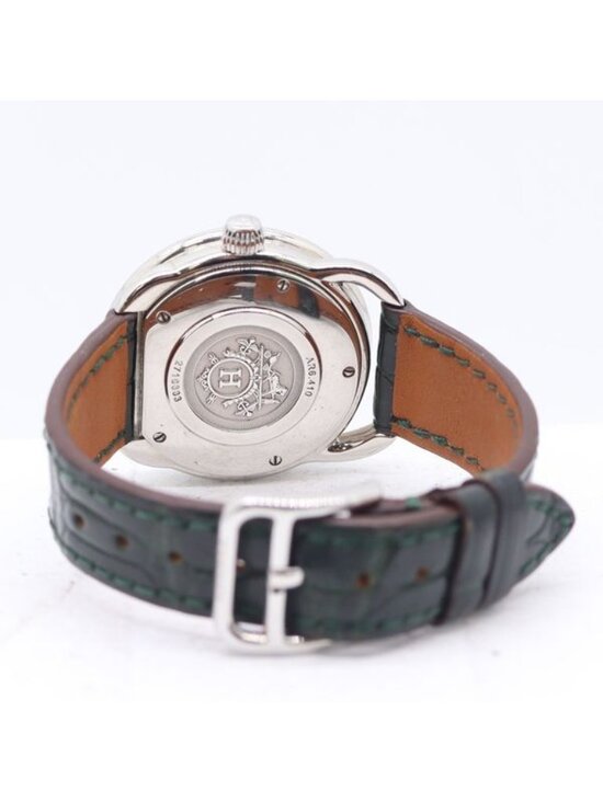 Hermes Arceau Automatic Winding Date Gray Dial Watch main image 5